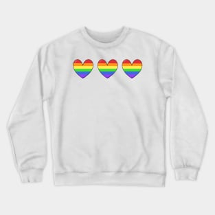 Gay Hearts! Crewneck Sweatshirt